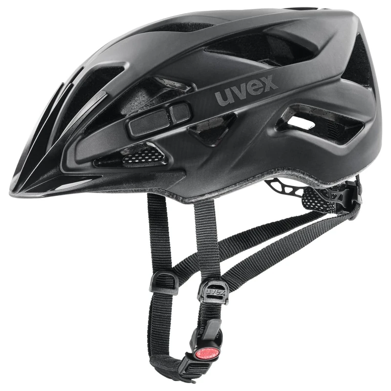 uvex Touring cc - Lightweight All-Round Bike Helmet for Men & Women - Individual Fit - Upgradeable with an LED Light - Black Matt - 52-57 cm