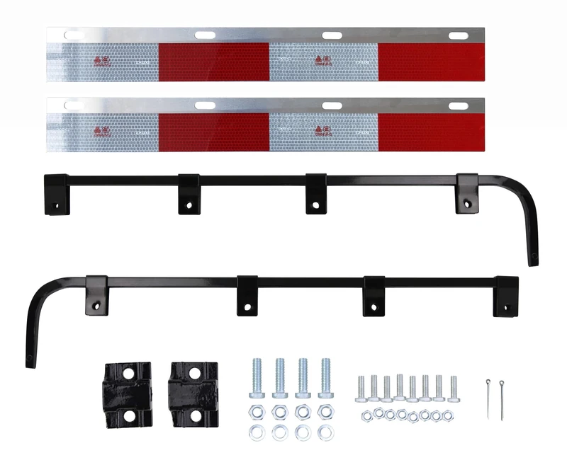 TBOZZ E-Coating Black Mud Flap Hanger Bracket with Hardware Sold by Pair