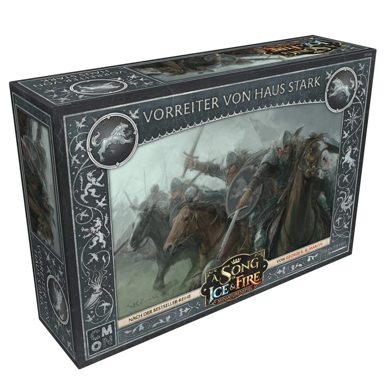 CMON, A Song of Ice & Fire - Pioneer of Haus Stark, Expansion, Tabletop, 2 Players, Ages 14+, 45+ Minutes, German, Multilingual