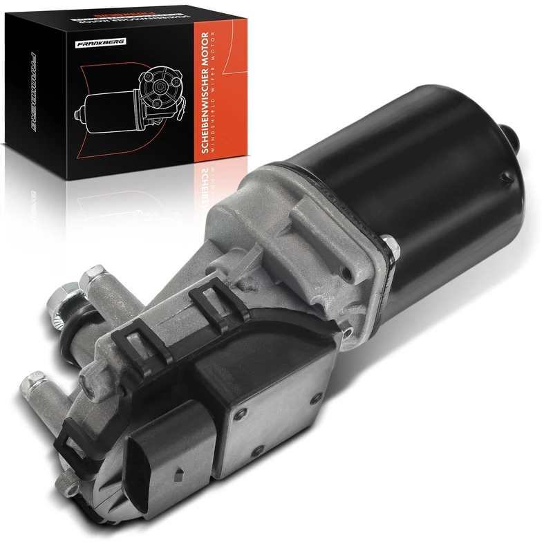 Frankberg Windscreen Wiper Motor Compatible With Nemo Box Estate AA Fiorino Qubo 225 Bipper AA 2007-2021 Replace# 98846359 - Image 1