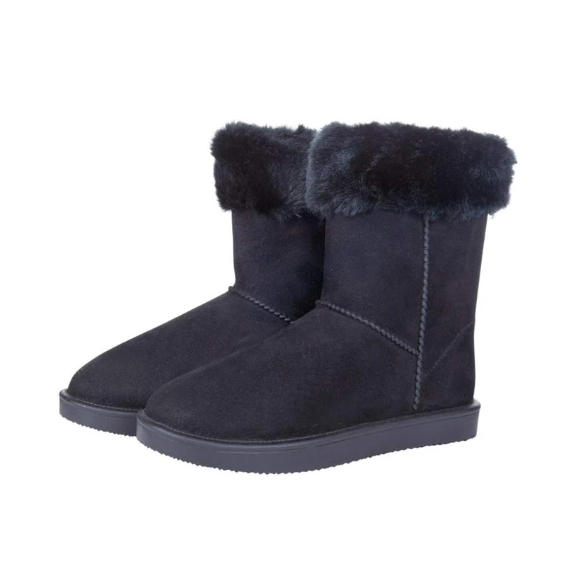 HKM Women's Davos Fur Ankle Boot, Black, 7 UK - Image 1