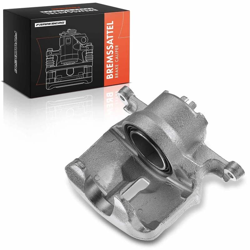 Frankberg Brake Caliper Disc Brake Front Right Compatible with Qashqai +2 I J10 JJ10 X-Trail T31 Replace# 410014BA0C - Image 1