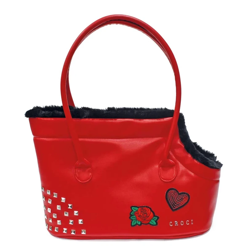Croci Dog Bag Perky Red Bag 49 x 23 x 31 cm 1 Count 21 g