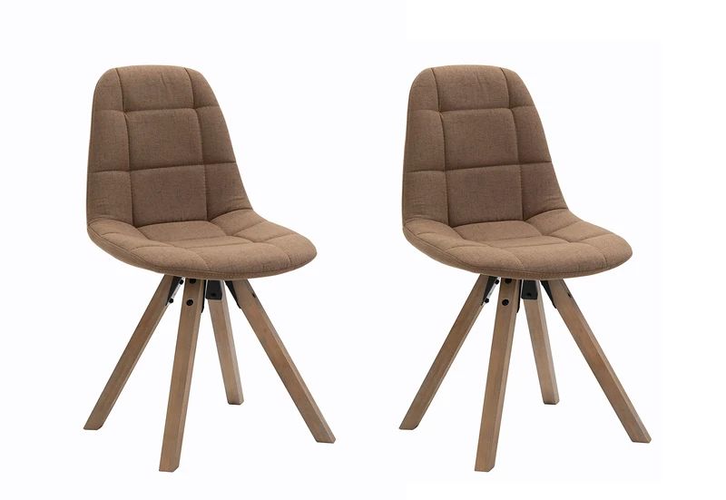 La Silla Española Gerona Chair, Fabrics, Chocolate Brown, 83cm (H) x 44cm (W) x 47cm (D) - Image 1
