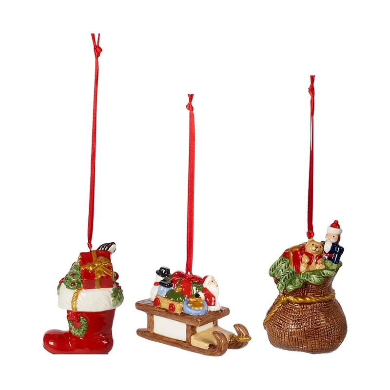Villeroy & Boch – Nostalgic Ornaments Christmas Ornaments Colored, Christmas, Decoration, Xmas Tree Decorations, Home Ornaments, Porcelain, Plastic