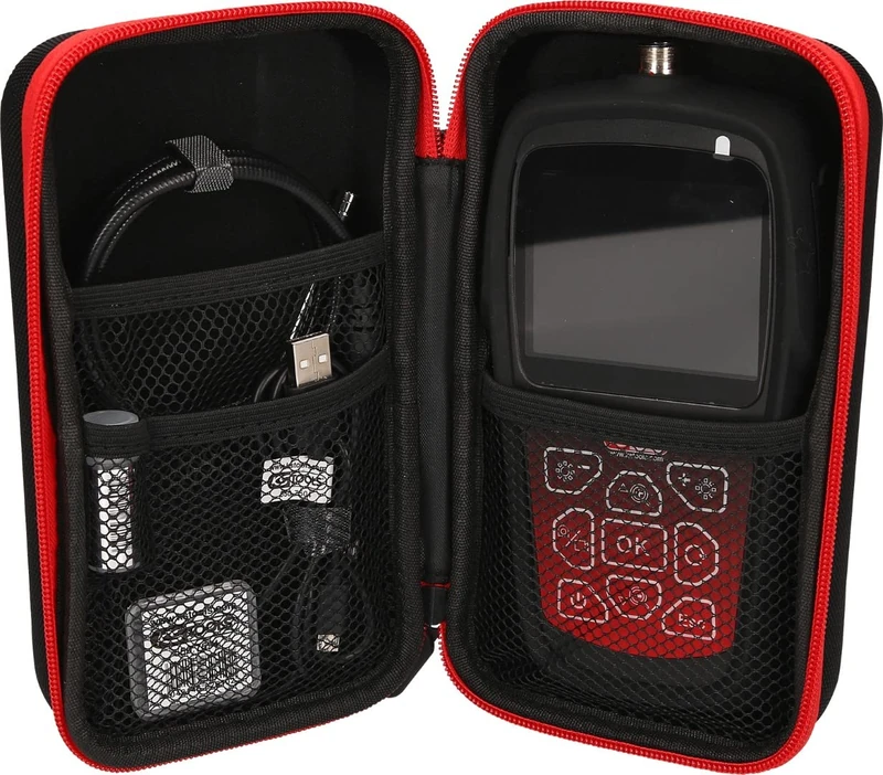 KS Tools 550.7500 Videoscope Set with Ø 6.0 mm 0° and 90° HD Front Camera Probe Switchable Black