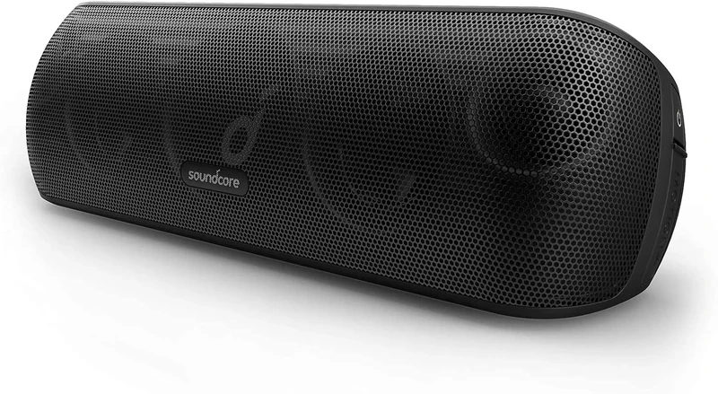 soundcore Motion+ Bluetooth Speaker with Hi-Res 30W Audio, BassUp, Wireless HiFi Speaker with Associated App, Flexible EQ, 12 Hours Battery Life, IPX7 (Refurbished)