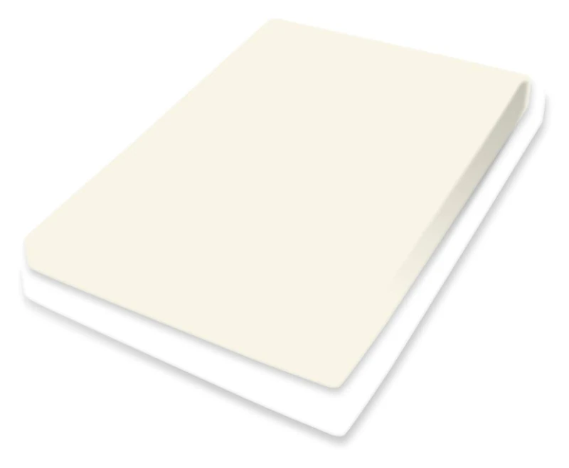 Bassetti Ecru Fitted Sheet 90 x 190 cm 100 x 220 cm