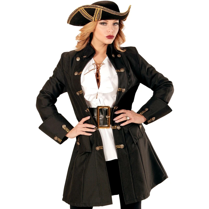 WIDMANN 7160 Women's Pirates, Corsets and Buccaneers, Multicoloured, XXL