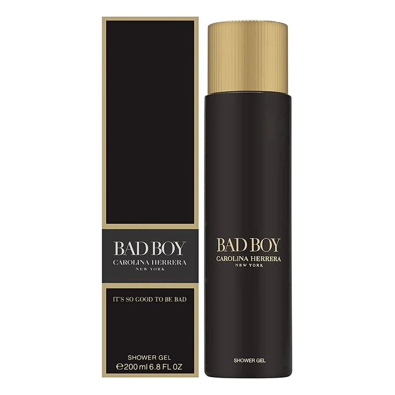 Carolina Herrera Bad Boy Shower Gel, 100 millilitre