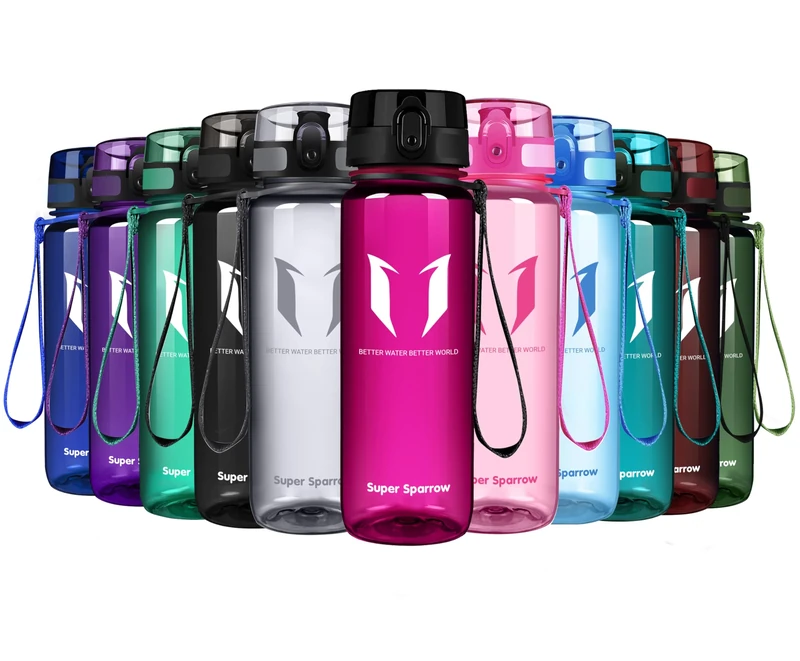 Super Sparrow Sports Water Bottle - 500ml BPA-Free Tritan