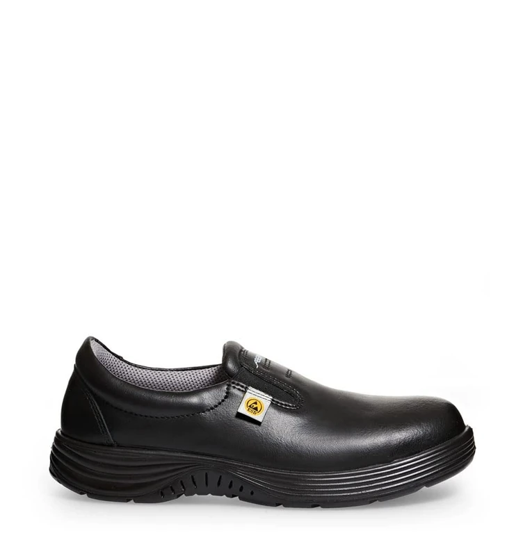 Abeba 7131037 X-Light ESD Loafer, S2, SRC, Black, Size 40