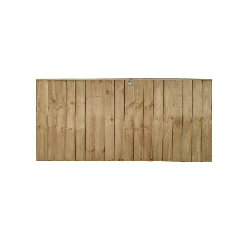Forest Garden 6ft x 3ft (1.83m x 0.93m) Pressure Treated Closeboard Board Fence Panel - Pack of 20