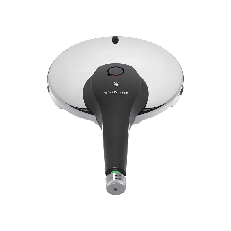 WMF Perfect Premium 0795806042 Pressure Cooker Material: Cromargan rust-proof 18/10 stainless steel, polished, easy to clean, tasteless and acid-resistant. Plastic Lid not dishwasher safe