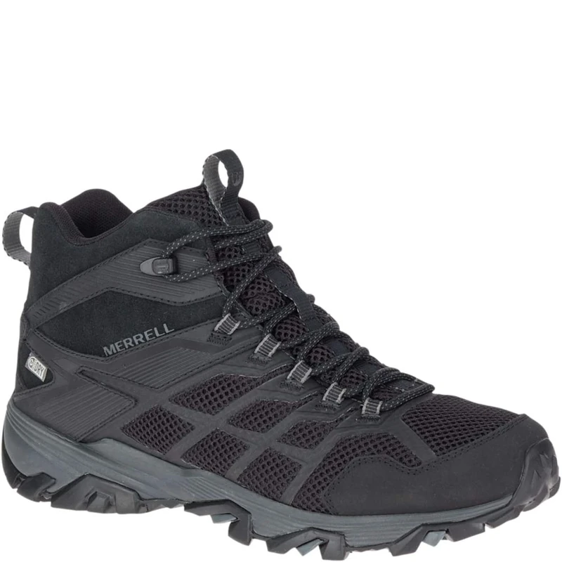 Merrell Men's Moab FST 2 Ice+ Thermo Waterproof and Insulated Walking Shoe, Black, 7