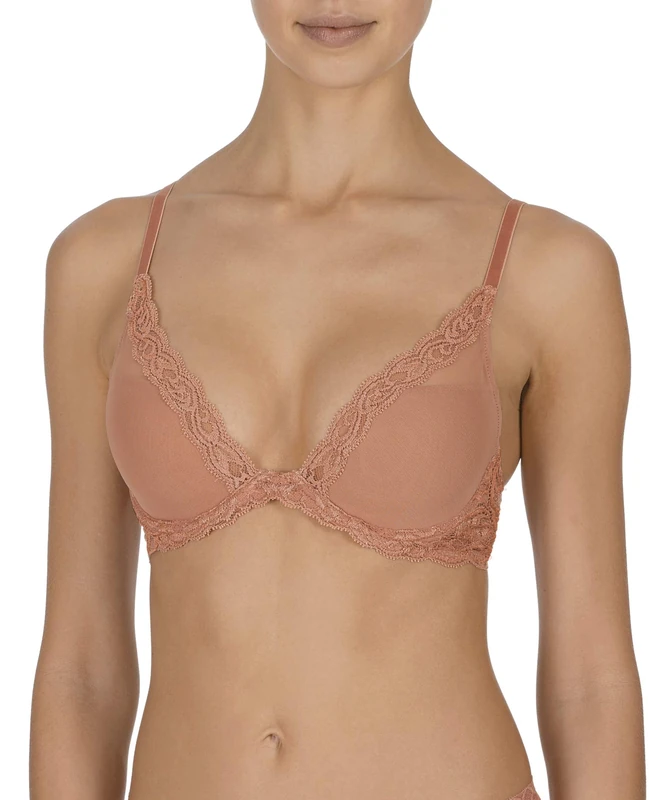 Natori Women Feathers Bra Contour Plunge 730023
