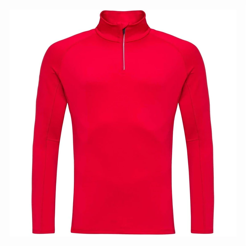 Rossignol Classique 1/2 Zip Mid Layers - Sports Red, XX-Large