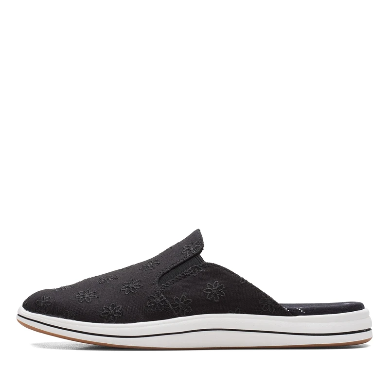 Clarks Women's Breeze Shore Mule, Black Floral, 6.5 UK - Image 1