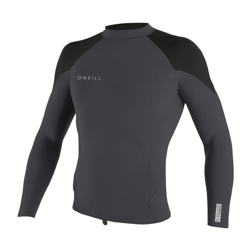 O'Neill Men's Reactor-2 1.5MM L/S TOP, Graphite/Black/Cool Grey, Medium
