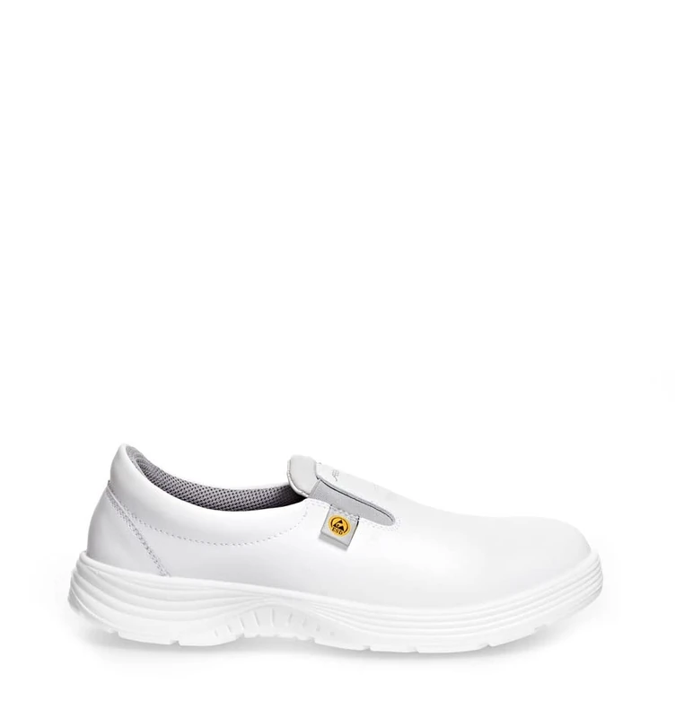 Abeba 7131133 X-Light ESD Shoe with Lace, O2, FO, SRC, White, Size 40