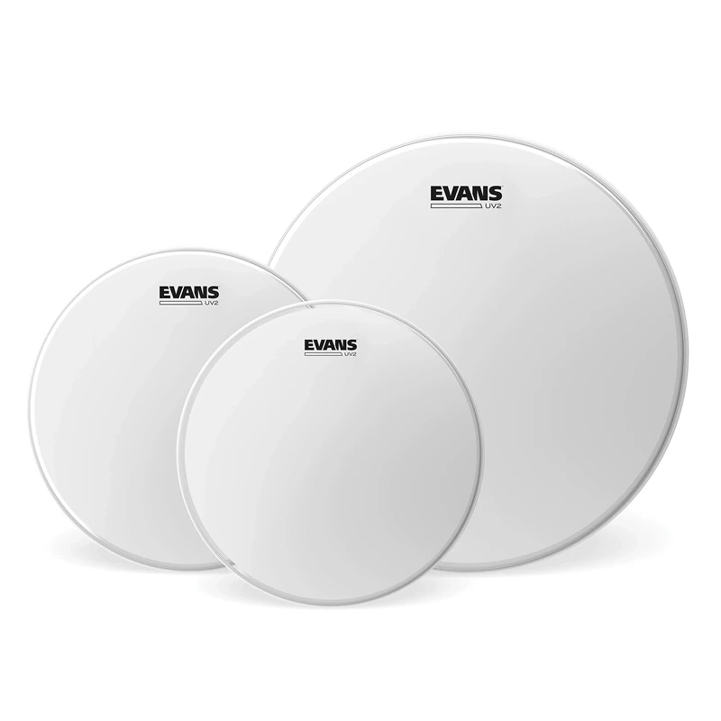 Evans Drum Heads - UV2 Coated Tom Pack - Standard (12, 13, 16 Inch)