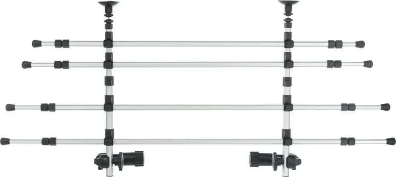 TRIXIE Car dog grid, with head rest fixation, width: 105-172 cm, height: 46-60 cm, Silver, 3.74 kg
