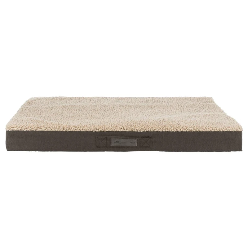 TRIXIE Bendson Vital Mattress, 80 x 60 cm, Dark Brown/Beige, 1.52 kg