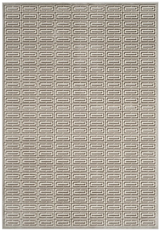 Safavieh Transitional Indoor Woven Rectangle Area Rug, Paradise Collection, PAR956, in Silver, 201 X 279 cm for Living Room, Bedroom or Any Indoor Space