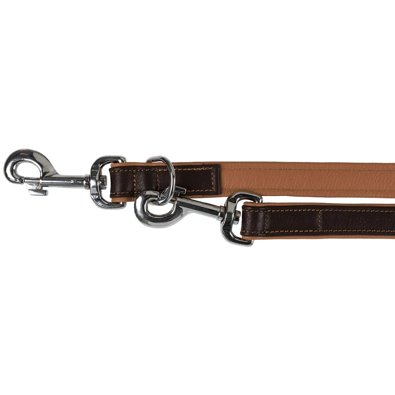 TRIXIE Active Comfort Extension Lead, M-L: 2.00 m / 25 mm, Brown/Light Brown - Image 1