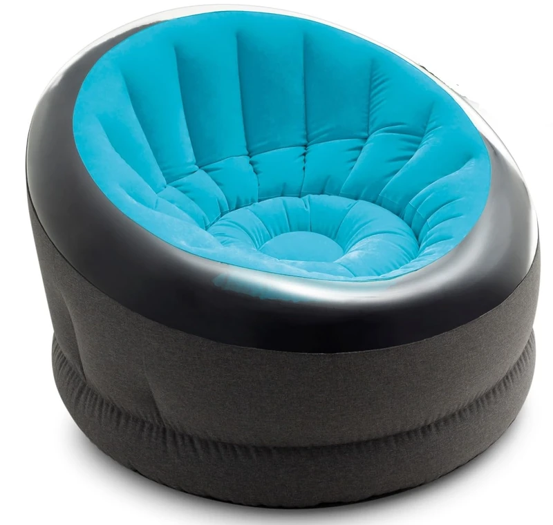 Intex Jazzy Armchair Inflatable Chair, (L) 1,12x (l) 1,09 x (h) 0,69m, Assorted Color - Image 1