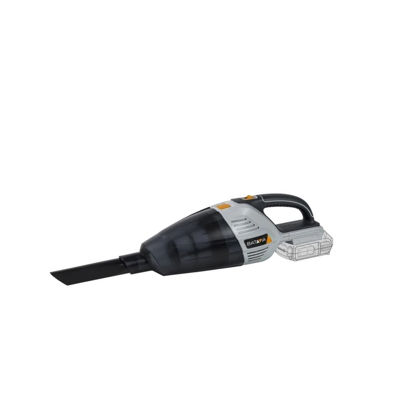 Batavia MAXXPACK Vacuum Cleaner 18V Bare Unit BAT7063395, Grey/Orange, 0.5 liters, 70 Decibeles