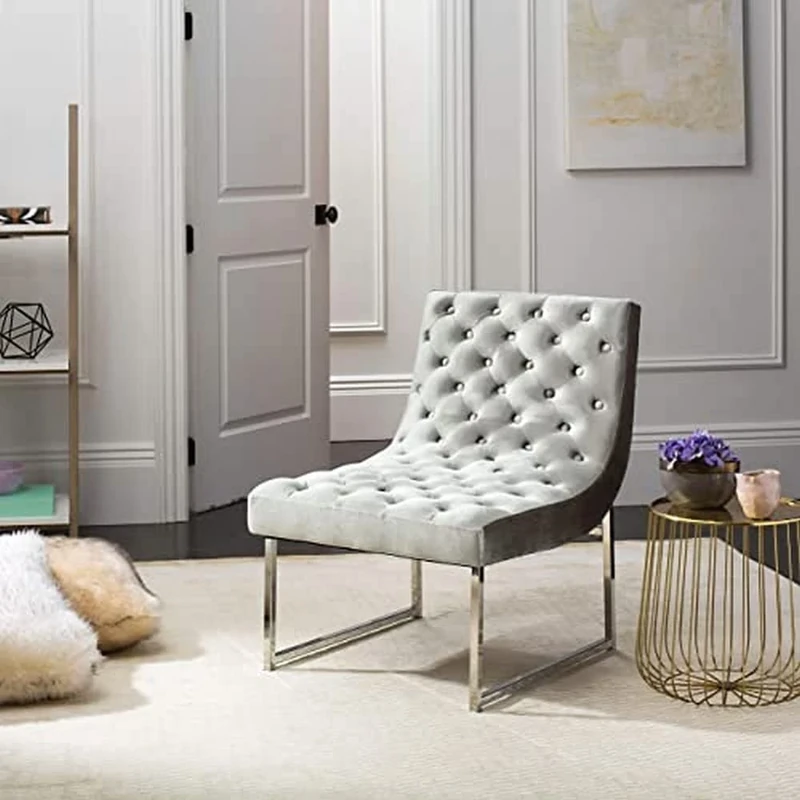 Safavieh Modern Upholstered Accent Chair, in Grey
