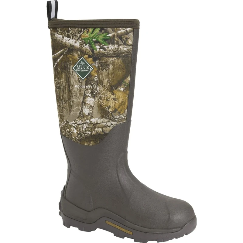 Muck Boots Men's Woody Max Tall Realtree Edge Boots - 8 UK