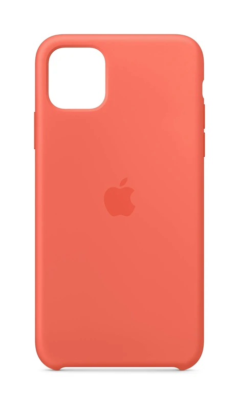 Apple Silicone Case (for iPhone 11 Pro Max) - Clementine (Orange)