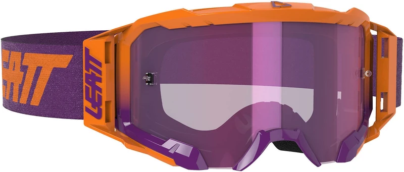 Leatt Velocity 5.5 Iriz Motocross Goggles Purple