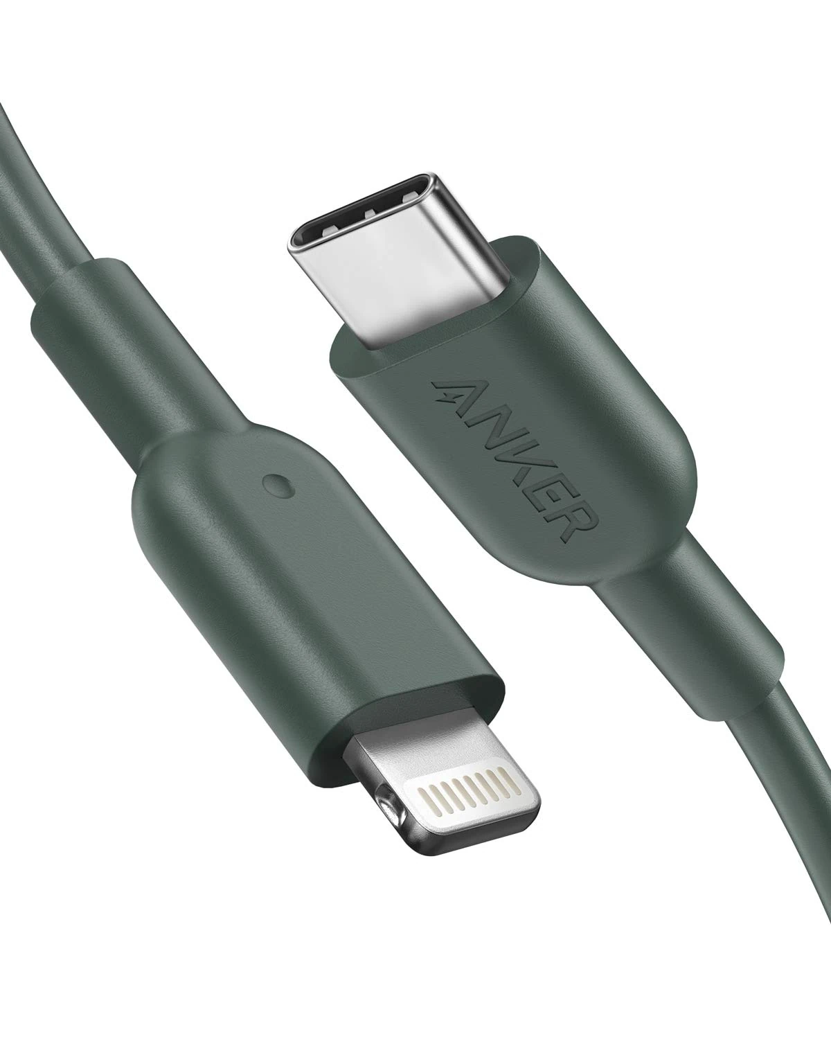 Anker USB C to Lightning Cable, 6ft Midnight Green, MFi Certified for iPhone 13 Pro/12 Pro Max/12/11/X/XS, Supports Power Delivery
