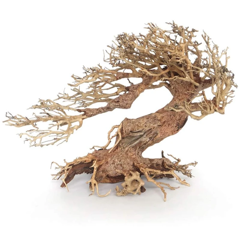 Amtra - Oriental Wind 3 wood, handmade, for aquarium, 30X13X23 CM