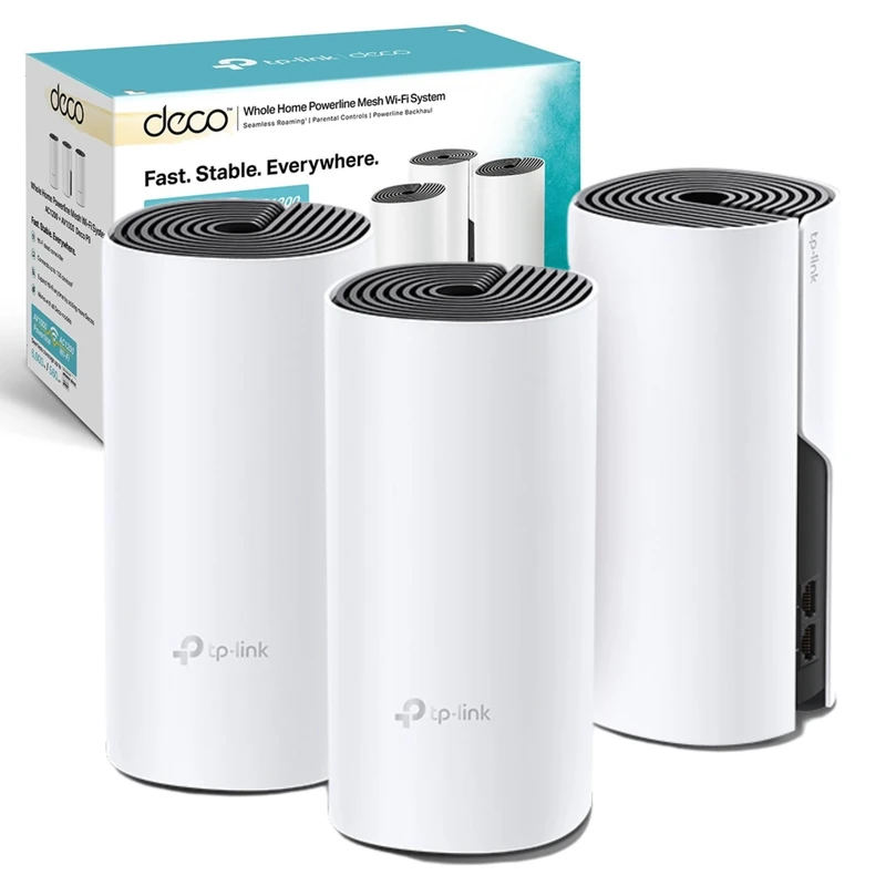 TP-Link Deco P9 AC1200 Whole Home Powerline Mesh WiFi System
