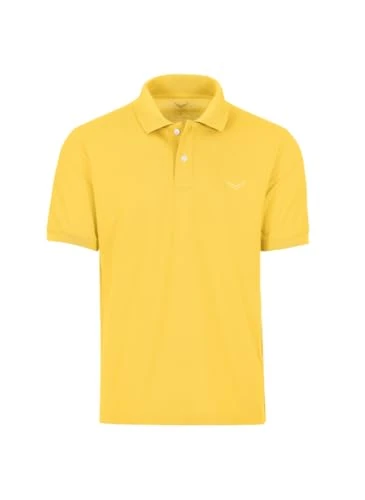 Trigema Men's 627601 Polo Shirt, Yellow (Light Yellow), 4X-Large
