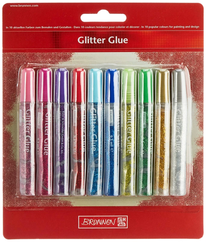 Brunnen 1026366700 Glitter MDF White - Image 1