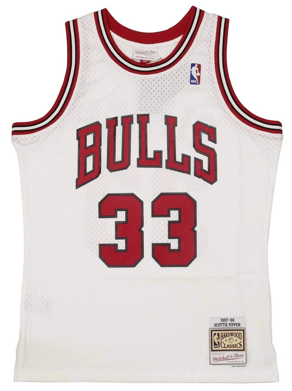 Mitchell & Ness Chicago Bulls NBA Swingman 2.0 Jersey - White - Image 1
