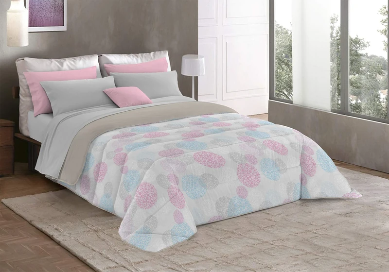 Italian Bed Linen MB HOME ITALY “Fantasy” Winter quilt, Molecole, 260x260 cm