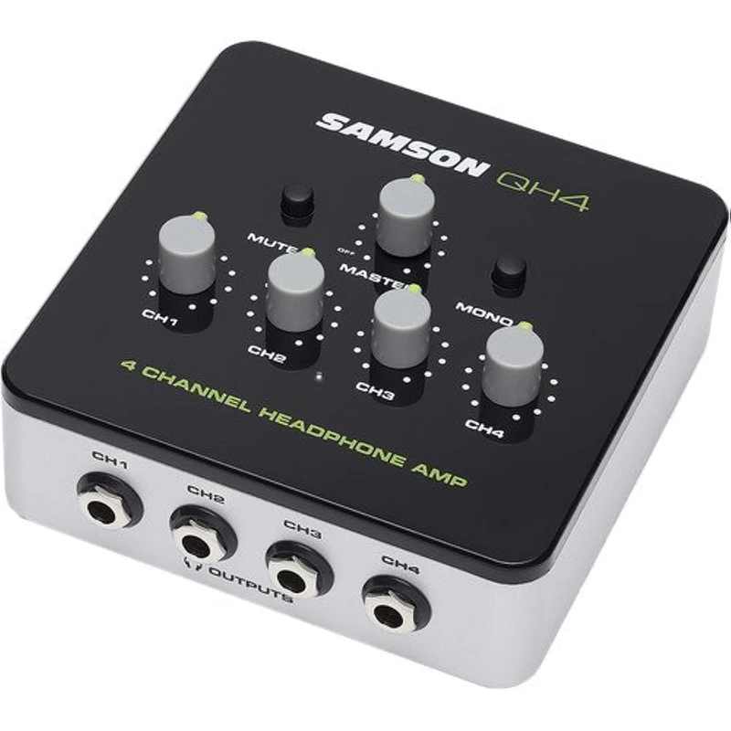 Samson QH4 4 Channel Mini Headphone Amplifier: Headphones