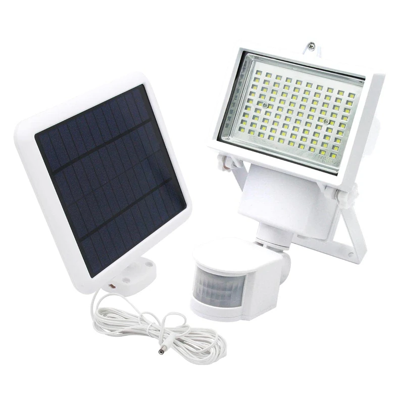 LUMI JARDIN Garden Cooper Black Outdoor Solar Lighting, Aluminium, 10 W, Aluminium ABS, White, 22x14xH11 cm 10watts 7.4volts