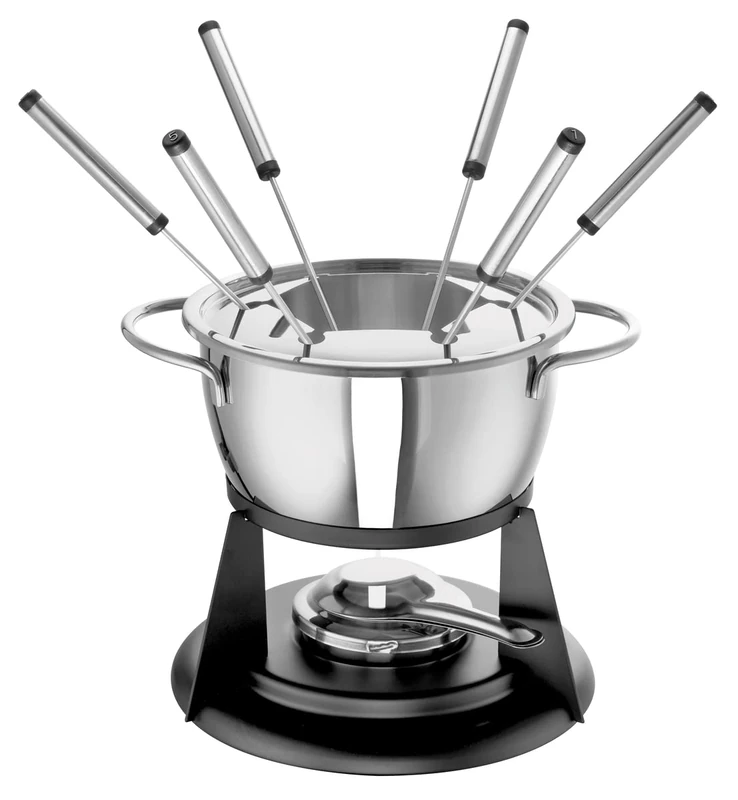 Rohe Germany Fenja 208281-18 Fondue Diameter 18 cm Approx. 2.2 l, 18/10 Steel, 2.2 litres
