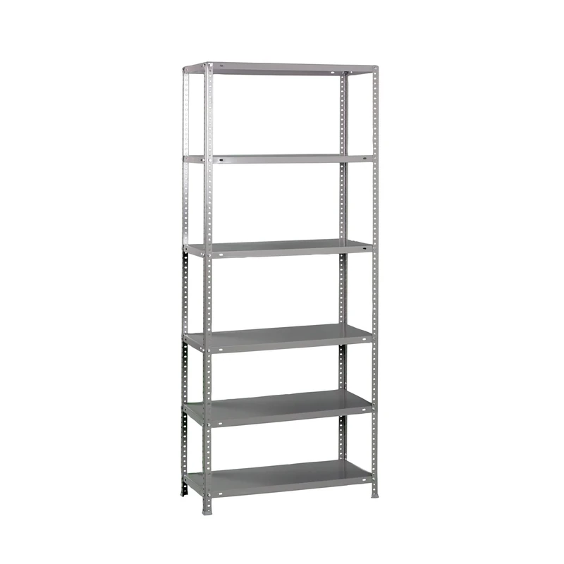 Simon Rack Garage Shelving Units 2000x1000x400 mm, 6 Tier Steel Rack, 100 kg per Shelf, Galvanised - Comfort