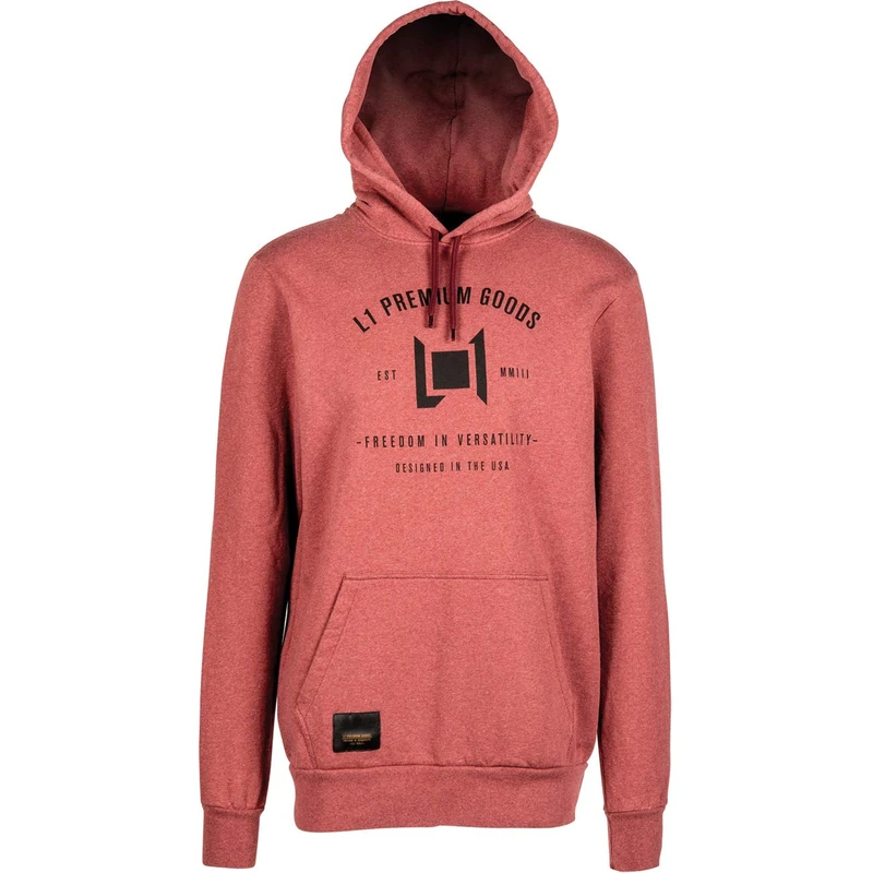 Nitro Unisex_Adult Wordmark Pullover'20 Hoodie, Oxblood Melange, M - Image 1