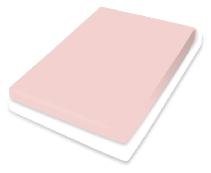 Bassetti Fitted Sheet, Cotton, Rose, 180 x 200 cm, 200 x 220 cm