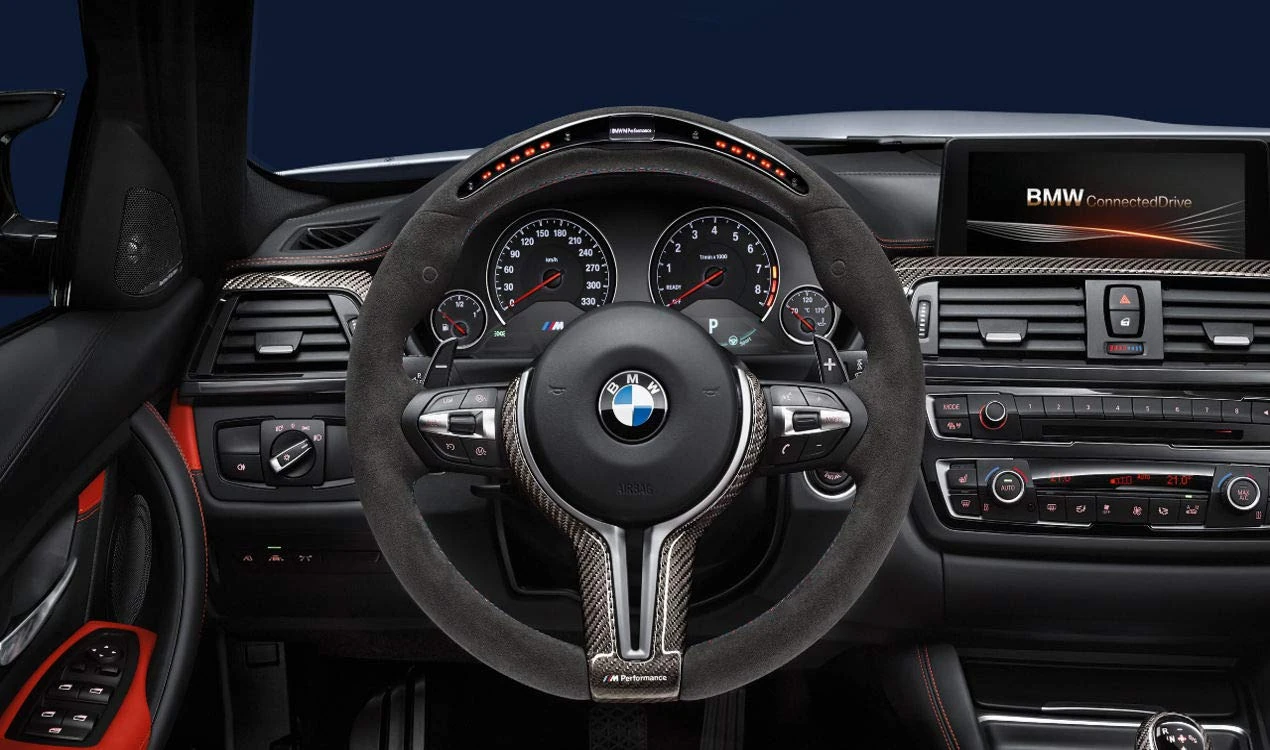 BMW Genuine M Performance Steering Wheel Interior Fits F87 F87 LCI 32302413015