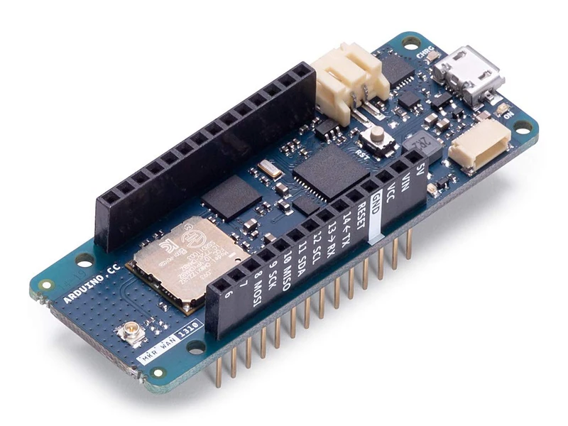 Arduino MKR WAN 1310 [ABX00029] - LoRa Connectivity, 32-bit ARM Cortex-M0+, 250KB Flash, 32KB SRAM, Secure Element, 14 Digital I/O Pins, 6 Analog Inputs, Compatible with Arduino IDE for IoT Projects - Image 1